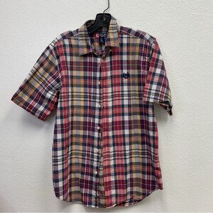Chaps Men's Multicolor Plaid Button Down Shirt